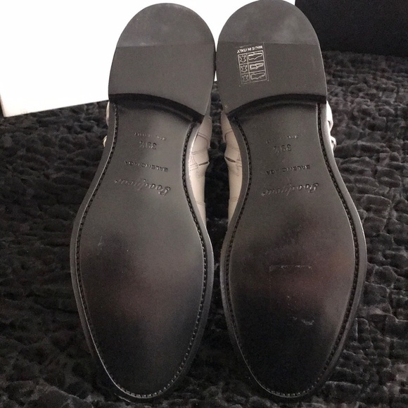 Balenciaga Cement Leather Ankle Biker Boot - Picture 7 of 8